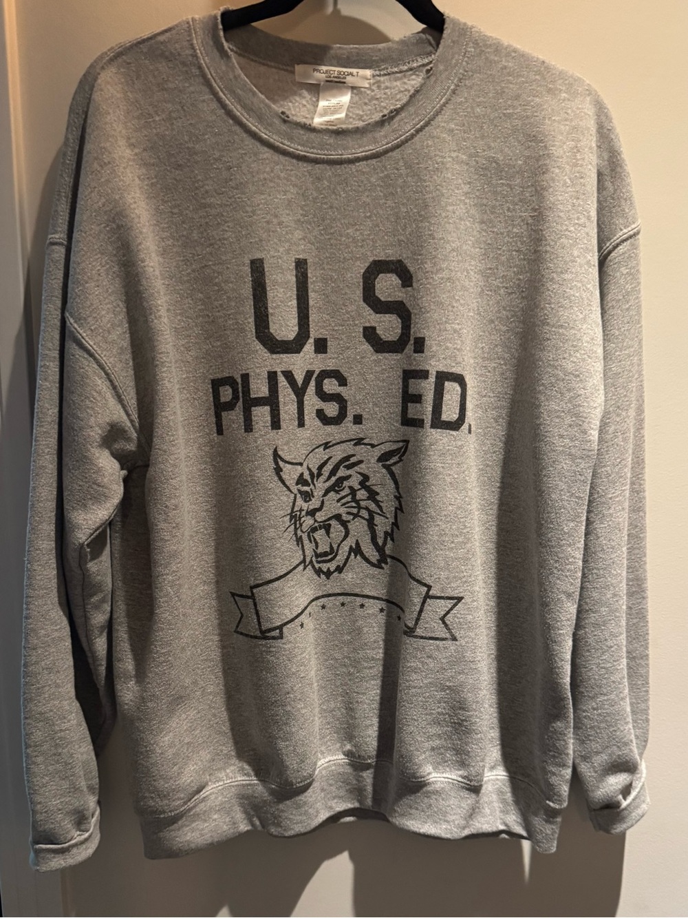 Project Social Crewneck Sweatshirt - size s/m